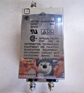 DH60-F FILTER CONCEPTS Power Volts #3