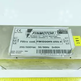 FIN1200HV.050.V FINMOTOR Emi Rfi Filter #2