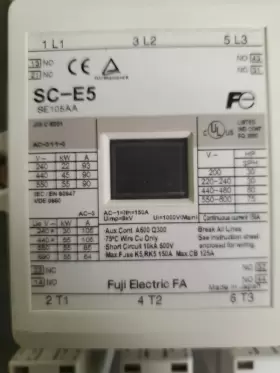 SC-E5 FUJI Electric Contactor Energized #2