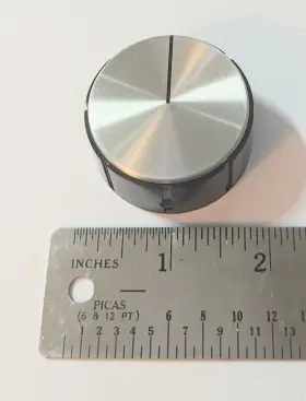 1204 GC Instrumentation Dial Control Knob Top