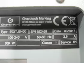 BOIT.IS400 GRAVOTECH Marking Engraving #2