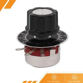 Gryfton 601968532864 Wth118-1a 2w 4k7 Ohm Rotary Taper Carbon Film Potentiometer Pot W Dial Knob