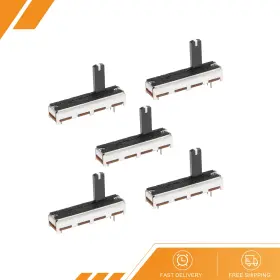 Gryfton 680811090676 5pcs Fader Variable Resistors Mixer 35mm Straight Slide Potentiometer B50k Ohm Gryfton 680811090676 5pcs Fader Variable Resistors Mixer 35mm Straight Slide Potentiometer B50k Ohm