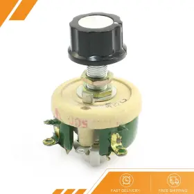 Gryfton 686687012682 1 X Wirewound Ceramic Potentiometer Variable Rheostat Resistors 25w 500 Ohm
