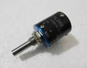 25HP-5C HELICALOHM Precision Potentiometer Sakae Tsushin