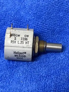 7286-R5K-L.25 HELIPOT Precision Wire Wound Resistor