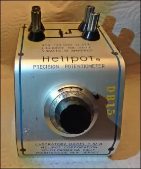 T-10-A HELIPOT Precision Potentiometer #2 T-10-A HELIPOT Precision Potentiometer #2