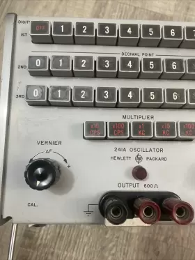 241A HEWLETT PACKARD Oscillator Cord #2