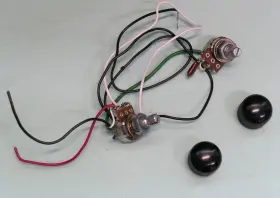 3V504SBS01-KL IBANEZ Wiring Tone Volume Pots Knobs