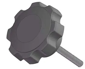 436829376515 INNOVATIVE COMPONENTS Fluted Knob