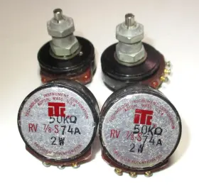RV-7-8-S-74A ITC Potentiometer Nos