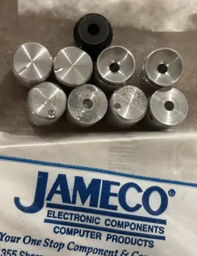 138384 JAMECO ELECTRONICS Alloy Potentiometer Knob Volume