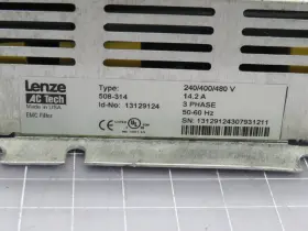 508-314 LENZE Emc Filter #3