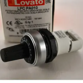 LPCPA010 LOVATO Electric Monoblock Potentiometer Platinum