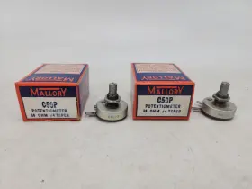 C50P MALLORY Potentiometer Taper Rheostat