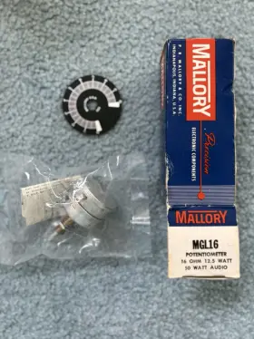 MGL16 MALLORY Pad Attenuators Nos