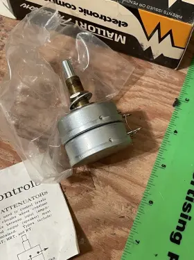 MGL8 MALLORY Nos Potentiometer Pad Audio Control