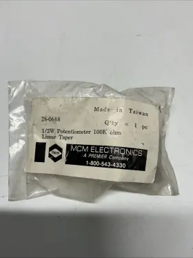 28-0688 MCM ELECTRONICS Linear Potentiometer