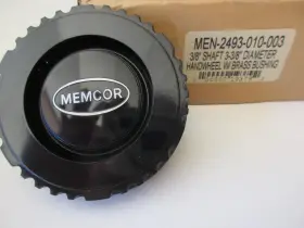 2493-010-003 MEMCOR Rheostat Knob Handwheel Shaft Nos