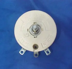 Memcor 613396 Rheostat Potentiometer 300v 1 Ohm 10.0 Amp 100w R-100 Si