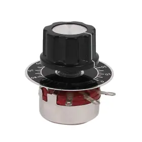 Metallixity 656320771245 Wth118-1a 2w 4k7 Ohm Rotary Taper Carbon Film Potentiometer Pots Dial Knob