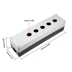 SAL-M05 METALLIXITY Push Switch Control Station Box Hole #2