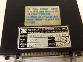 400AS-3 NEWPORT Kistler Morse Voltage Panel Meter #2