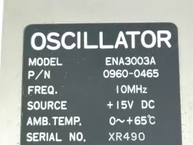 0960-0465 NIHON DEMPA KOGYO Oscillator Circuit Board #3