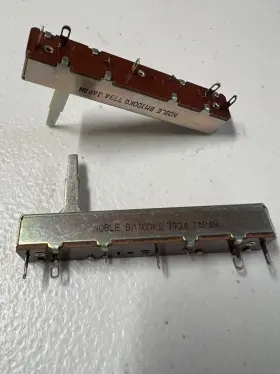 BM100K NOBLE Slider Pot Audiopotentiometer Nos Audio Amp