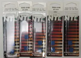 500E-0199 NTE Multiturn Trimmers