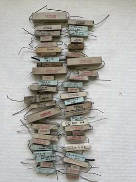 NTE-10W1D0 NTE Ceramic Cement Resistors Nos Trw Dale Xicon