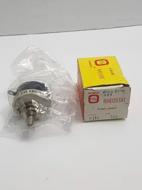 0151 OHMITE Rheostat Box Ebin
