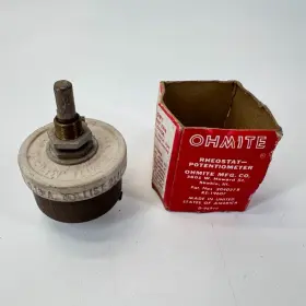 0159 OHMITE Potentiometer Rheostat Nos