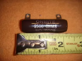 0208 OHMITE Dividohm Resistor Porclian #3