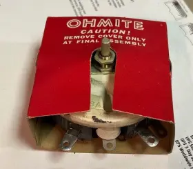 0534 OHMITE Rheostat #2