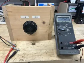 0659 OHMITE Resistor Wood Stand Leads Great #2