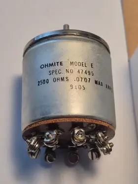 47495 OHMITE Potentiometer Mod Nos