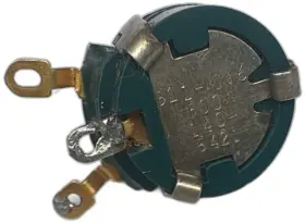 Ohmite 511-066 Clarostat 500 Ohm Vintage Rotary Potentiometer Industrial Green