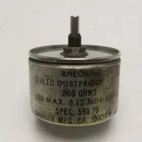 59175 OHMITE Rheostat Potentiometer