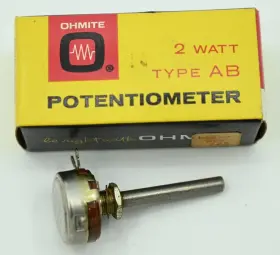 CA2541 OHMITE Nos Rotary Potentiometer Box