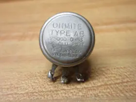 CLU-2531 OHMITE Potentiometer #2 CLU-2531 OHMITE Potentiometer #2