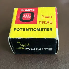 Ohmite Clu4531 Clu3531 2 Watt Ab 35k 35000 Ohm Rotary Metal Potentiometer Rv4laysa353a Ohmite Clu4531 Clu3531 2 Watt Ab 35k 35000 Ohm Rotary Metal Potentiometer Rv4laysa353a