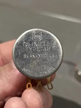 CMU1052 OHMITE Potentiometer Meg Ab #2