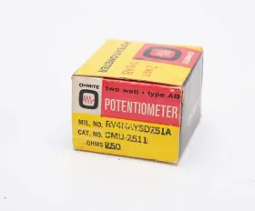CMU7511 OHMITE Linear Taper Potentiometer Nos #2