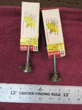 CU-1011 OHMITE Nos Potentiometer Linear