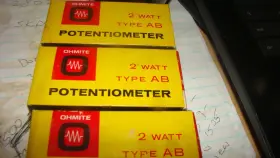 CU-2052 OHMITE Potentiometer Ab Meg Nos