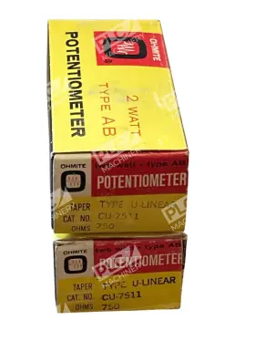 CU-7511 OHMITE Ab Linear Potentiometer Box
