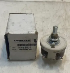 RHS250E OHMITE Power Resistor Rheostat Potentiometer Shaft