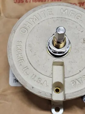 RP252FD100KK OHMITE Rheostat Aircraft Tyco #2