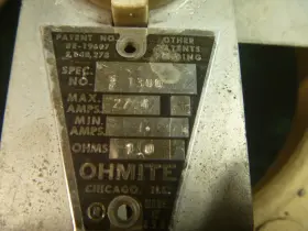 SE-1300 OHMITE Wirewound Power Potentiometer #2